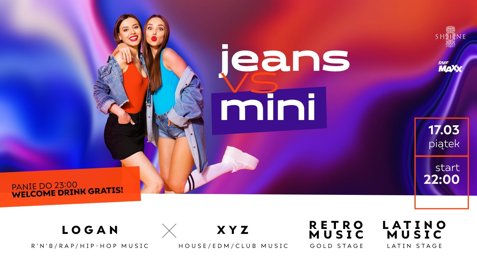 Jeans vs Mini // Piątek 17.03 //