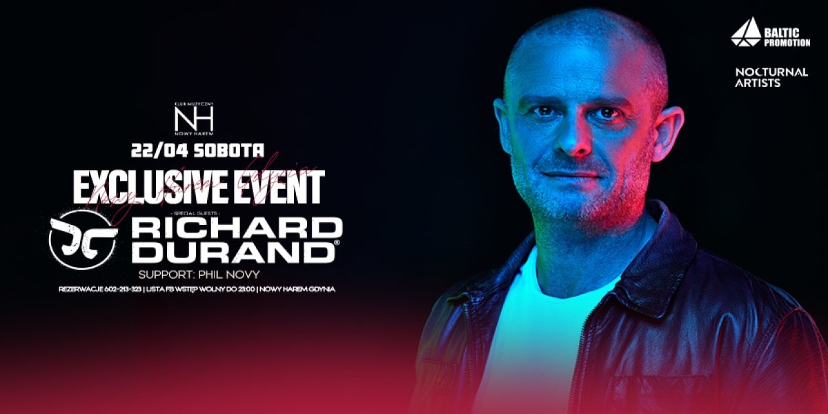 EXCLUSIVE EVENT / RICHARD DURAND