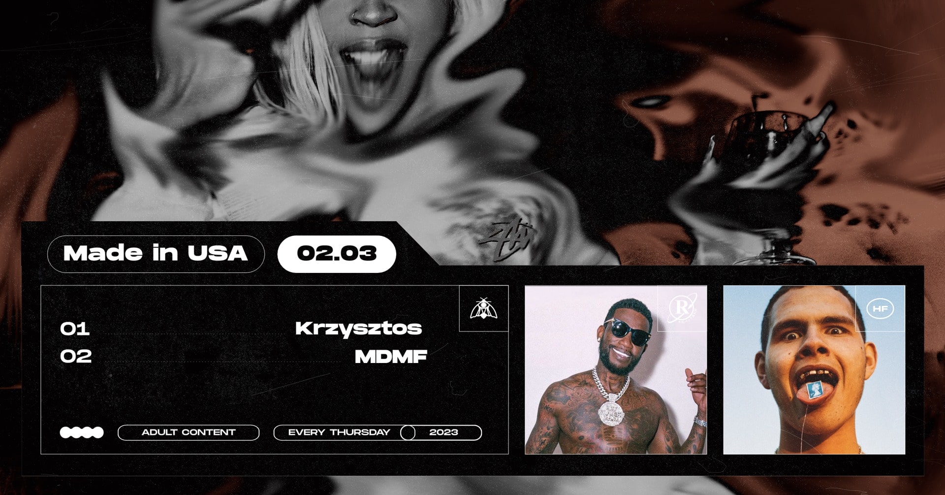 Made in USA with Krzysztos and MDMF