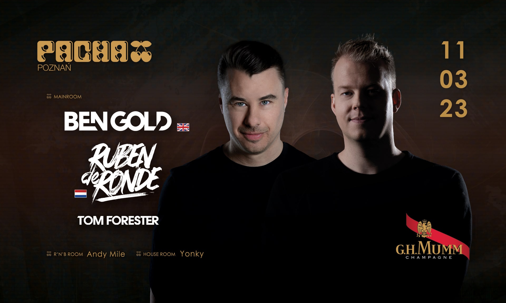 Pacha Poznań pres. Ben Gold & Ruben De Ronde