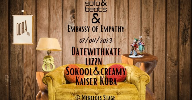 SOFA&BEATS meets EMBASSY OF EMPATHY