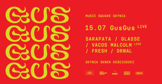 MUSIC SQUARE GDYNIA: GUSGUS live!
