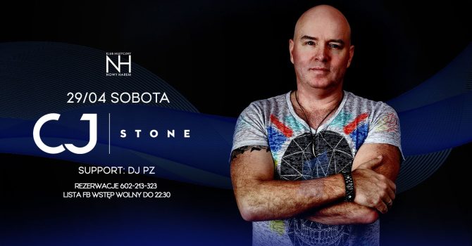 EXCLUSIVE EVENT / CJ STONE / SUPPORT DJ PZ