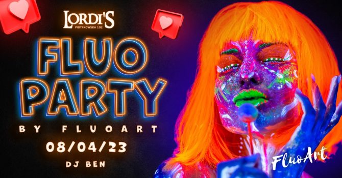 Fluo Party | Sobota 08.04 | DJ Ben