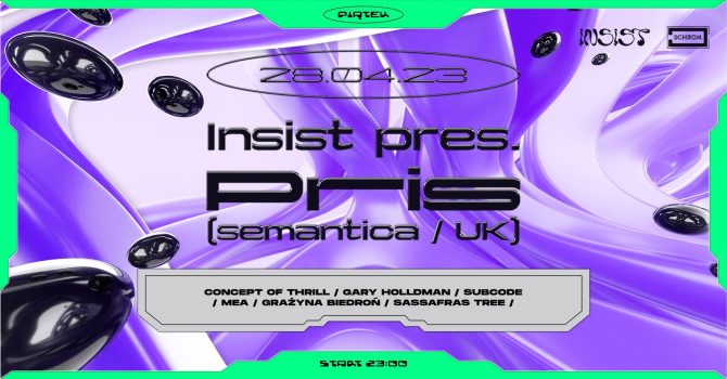 Insist: Pris (Semantica / Avian / Non Series) | Schron
