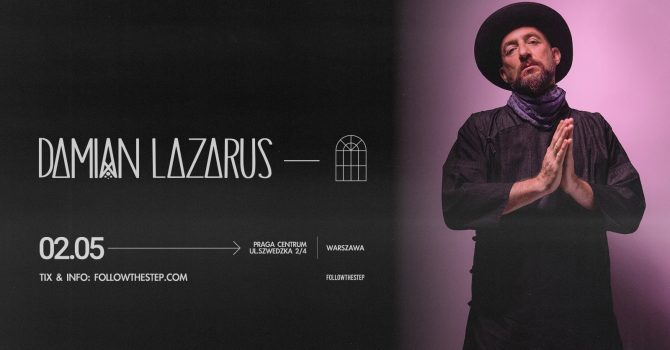 Damian Lazarus | 2 maja | Warszawa