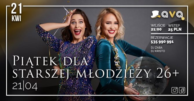 Piątek dla starszej młodzieży 26+