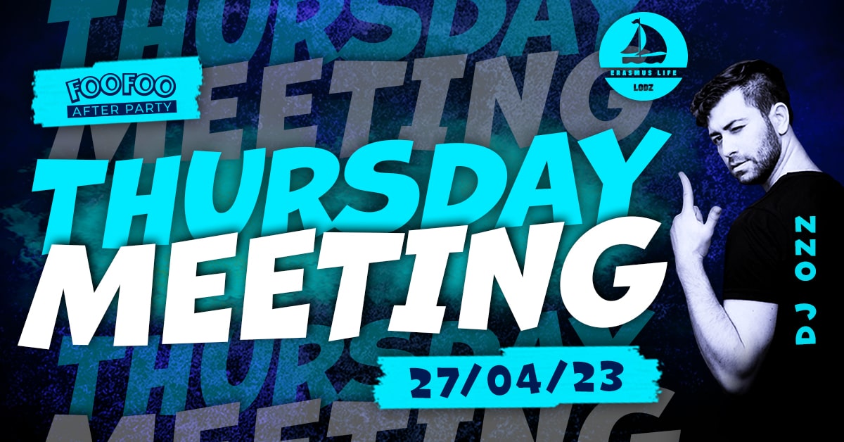 Thursday Meeting with ELL | 27.04. DJ Ozz