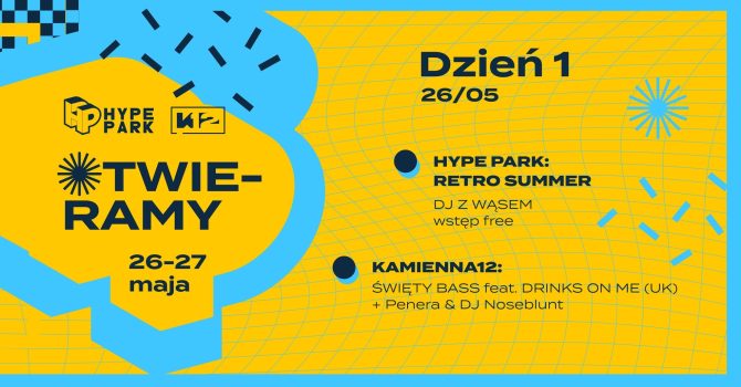 OTWIERAMY HYPE PARK SEZON 3 | DZIEŃ 1: Święty Bass & Retro Summer w/ DJ z Wąsem