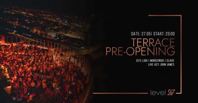 TERRACE PRE-OPENING | SAVE THE DATE