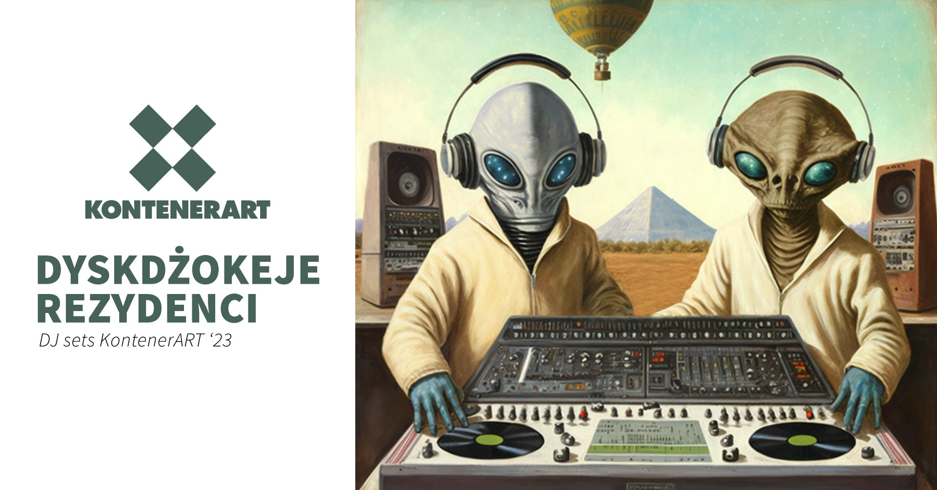 DJ sets KontenerART – Dyskdżokeje Rezydenci ’23