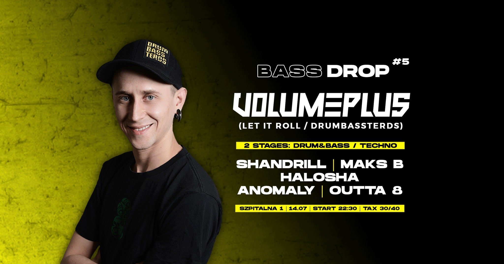 BASS DROP: Volume Plus (Let it Roll / Drumbassterds)