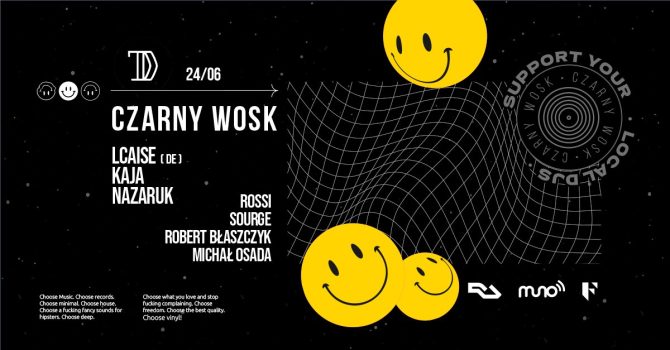 Czarny Wosk w Domu Technika / Garden + Main