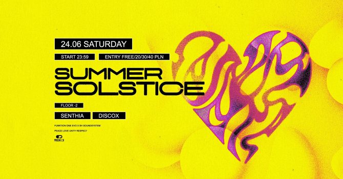 Summer Solstice: Discox & Senthia | Prozak 2.0