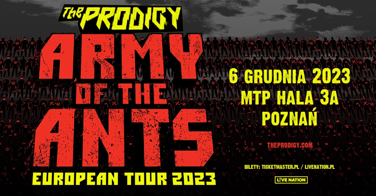 The Prodigy:  Army of the Ants European Tour 2023