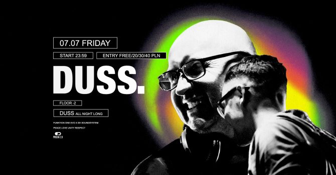Resident’s Night: DUSS ((all night long)) | Prozak 2.0
