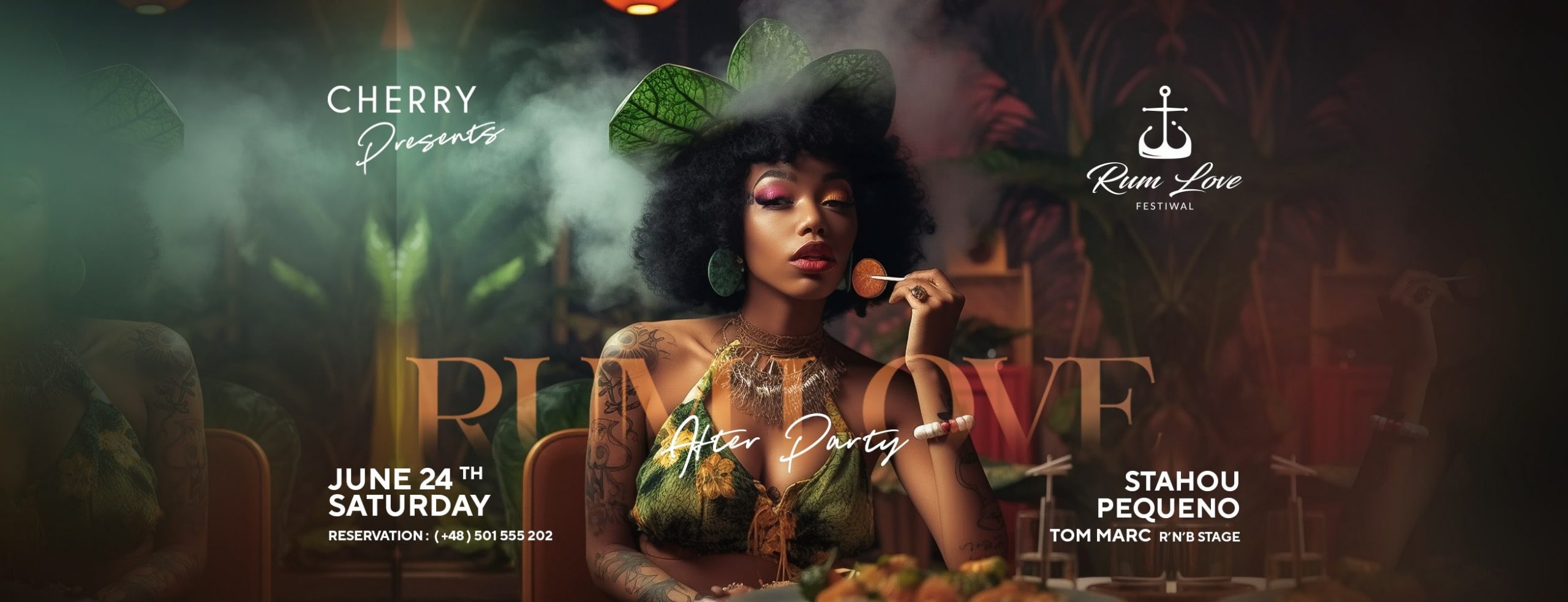 CHERRY PRESENTS x RUM LOVE AFTER PARTY