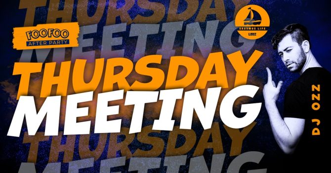 Thursday Meeting | 22.06. DJ Ozz