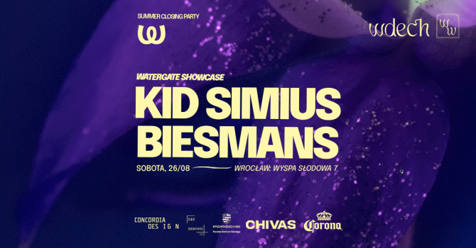 WDECH | WATERGATE SHOWCASE: Kid Simius, Biesmans