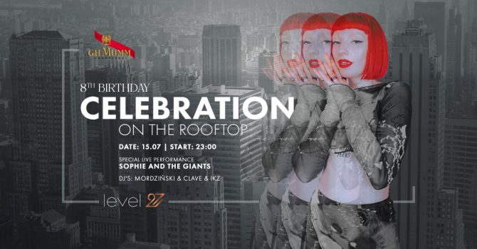 8TH BIRTHDAY CELEBRATION ON THE ROOFTOP WITH SOPHIE AND THE GIANTS