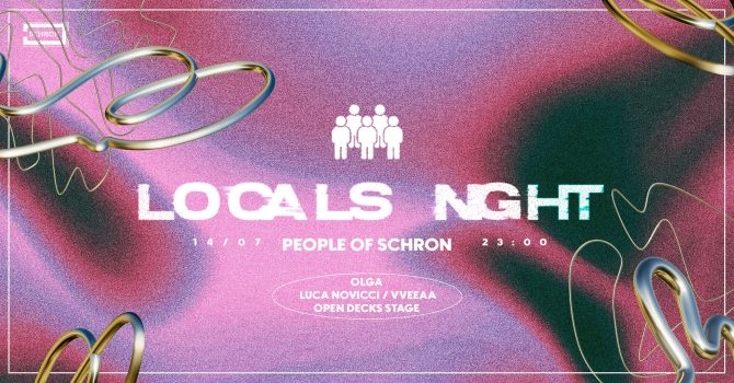 LOCALS NIGHT: OLGA, Luca Novicci, VVEEAA