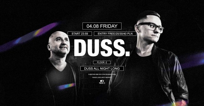 Resident’s Night: Duss ((All Night Long)) | Prozak 2.0