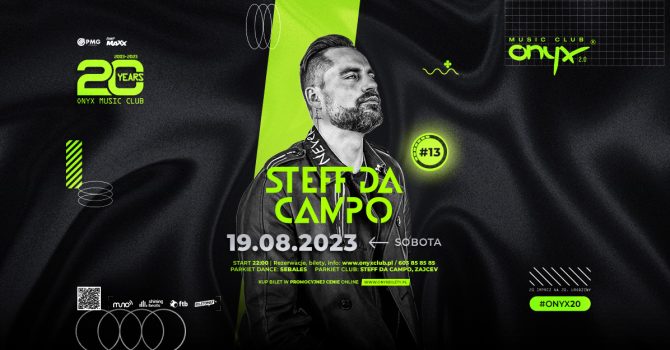 STEFF DA CAMPO| #ONYX | #13 | 19.08.2023