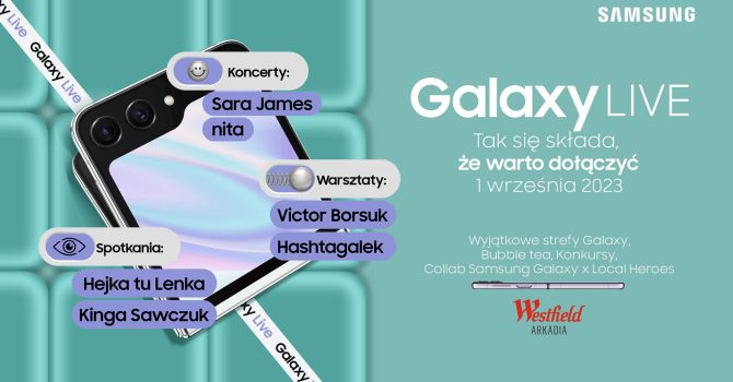 Galaxy Live – Koncert Sara James / nita
