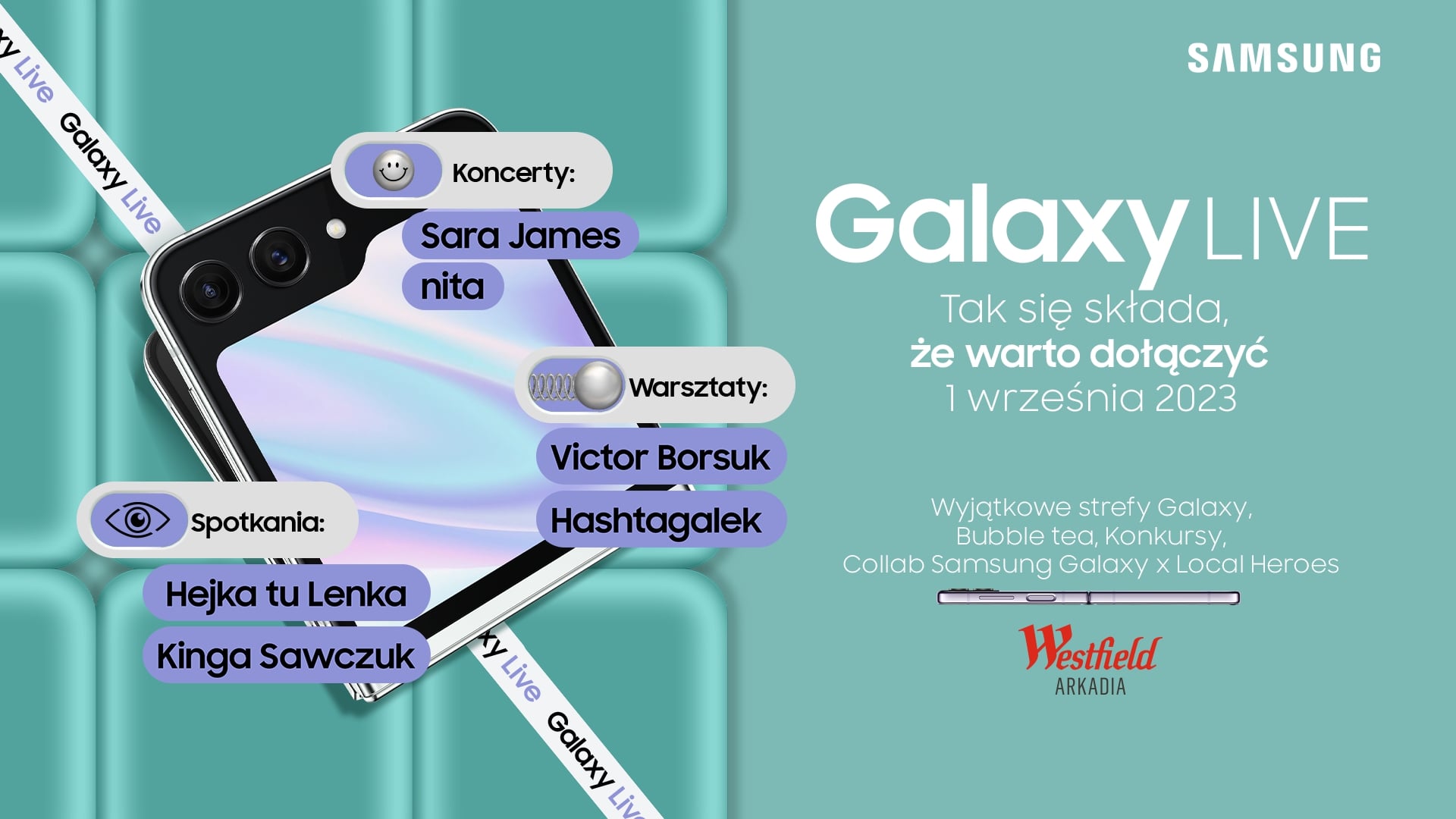 Galaxy Live – Koncert Sara James / nita