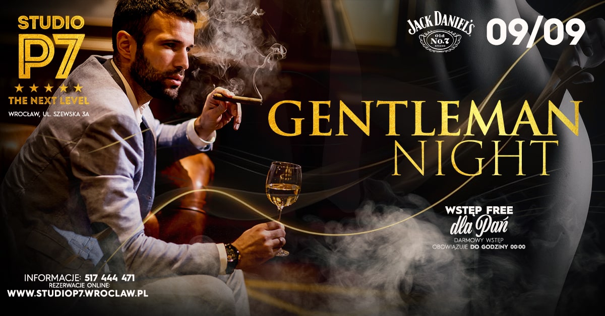 GENTLEMAN NIGHT // P7 THE NEXT LEVEL