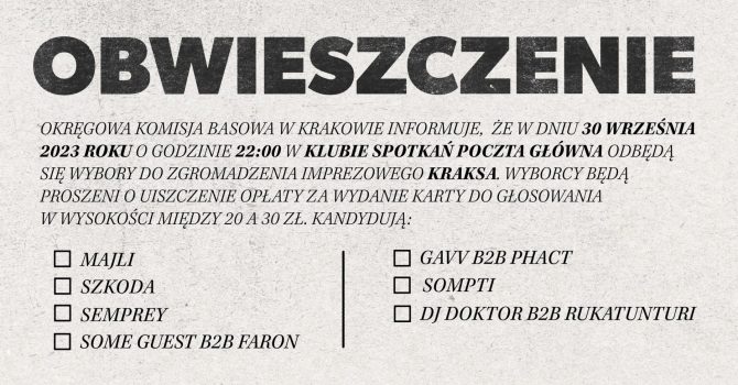 KRAKSA #004: Wieczór wyborczy