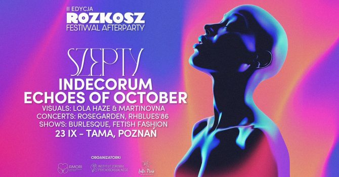 Tama: Sobotni After Rozkoszy x Szepty
