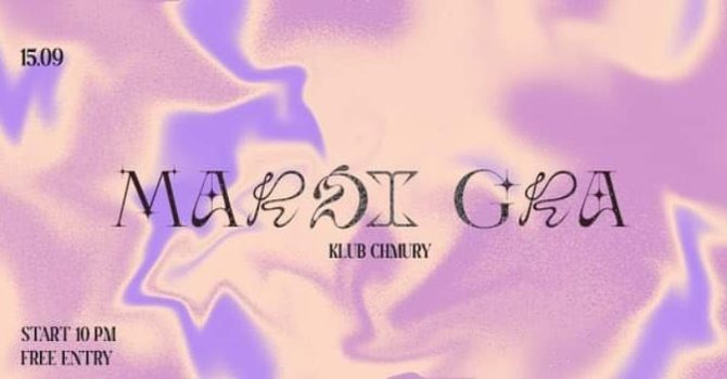 MARDI GRA: ARCHIDANZA (Italo Disco Night) | free entry | 15.09 | Chmury