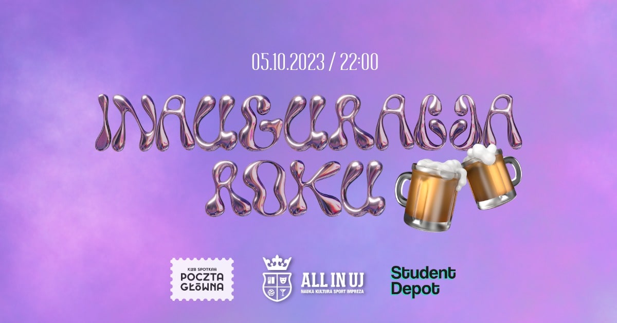 Inauguracja Roku z All In UJ! | Klub Spotkań Poczta Główna