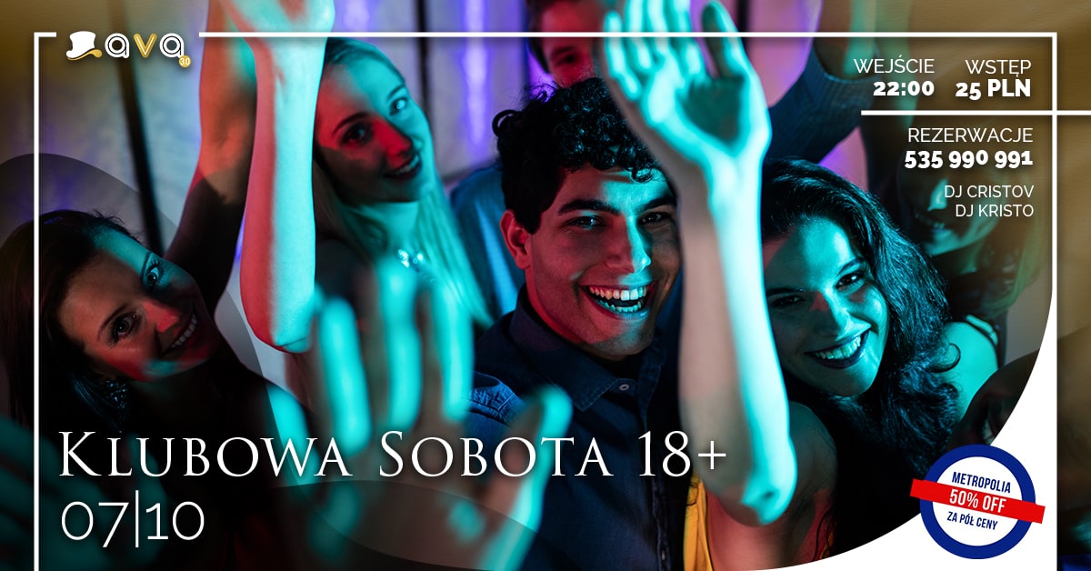 Klubowa sobota 18+