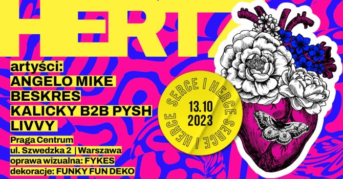 HERTZ – SERCE I HERCE / Praga Centrum – 13.10.2023