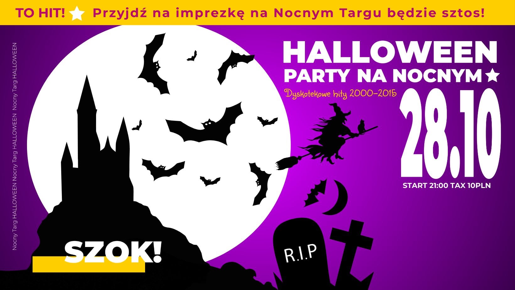 HALLOWEEN PARTY na Nocnym! 28 października