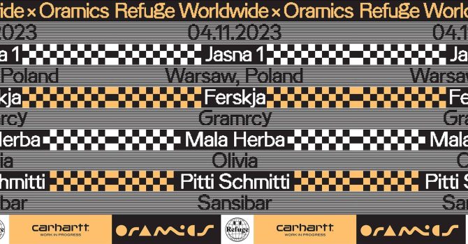 J1 | Refuge Worldwide x Oramics: Sansibar, Gramrcy, Ferskja / Mala Herba, Olivia, Pitti Schmitti