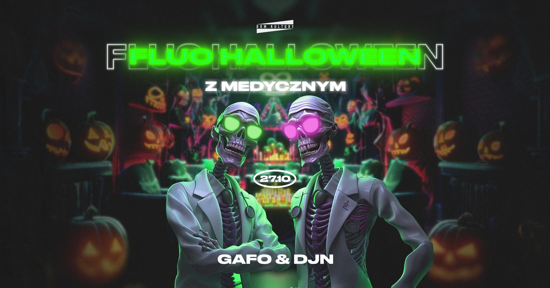 FLUO HALLOWEEN Z MEDYCZNYM!
