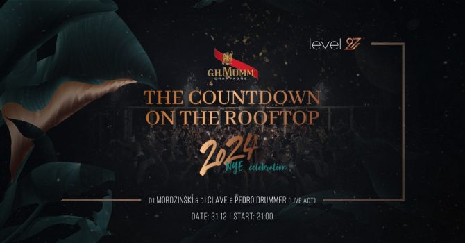 THE COUNTDOWN ON THE ROOFTOP | 2024 NYE CELEBRATION
