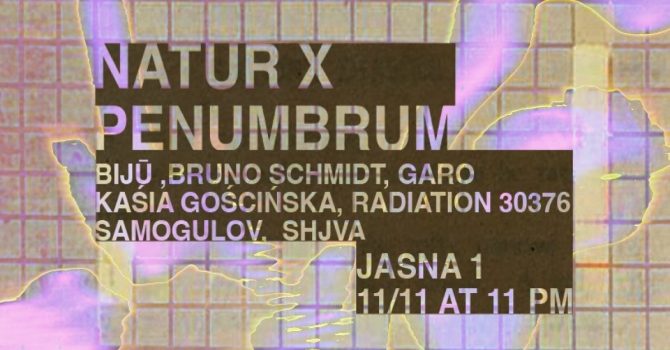 J1 | Natur x Penumbrum: bijū, Gościńska, Radiation 30376 / Bruno Schmidt, Garo, Samogulov, shjva