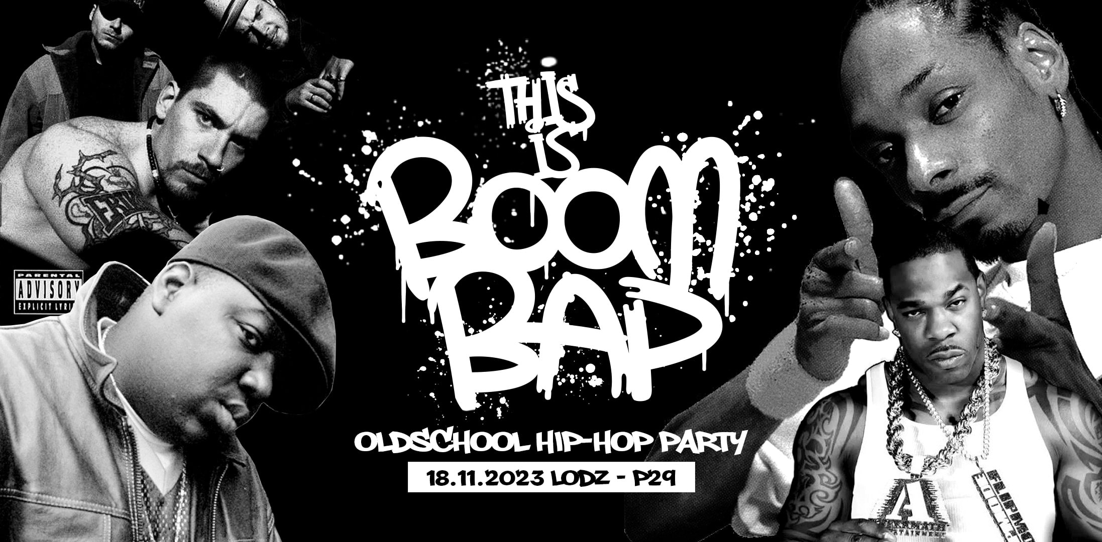This is Boom Bap – Oldschool Hip Hop Party / Dj Jerem & Dreadsquad / Łódź / P29