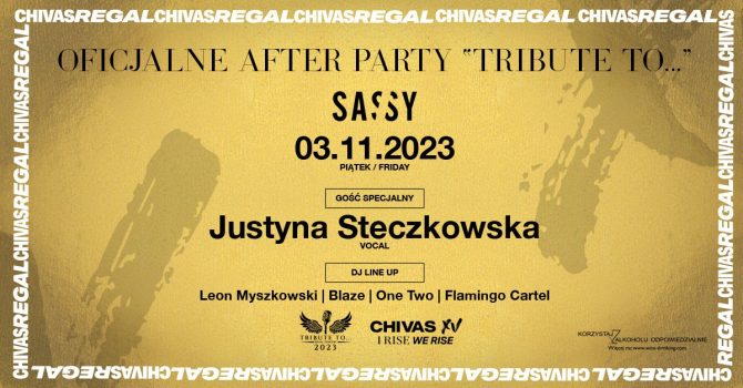 Oficjalne Afterparty “Tribute to…” w SASSY