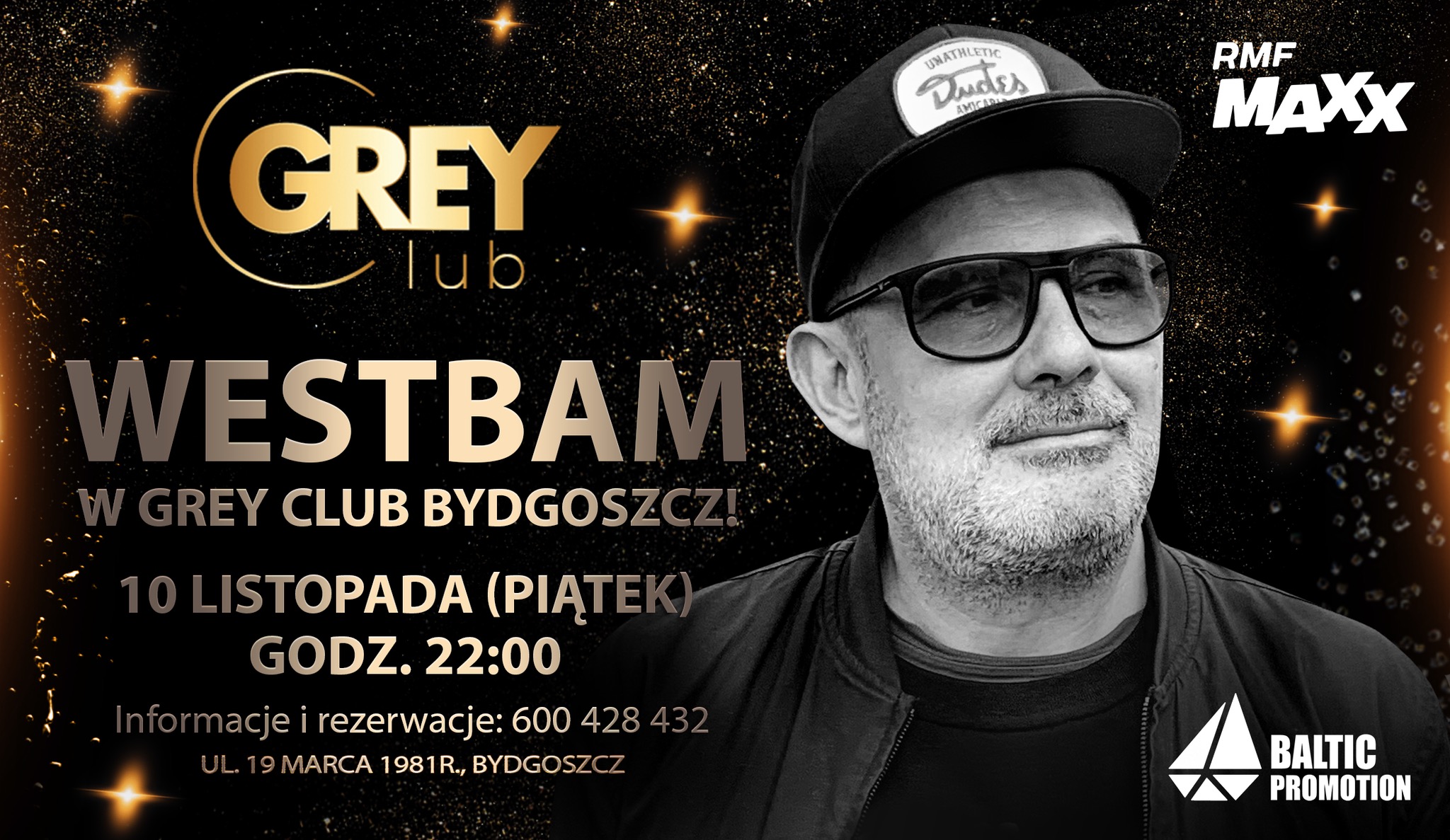Westbam w Grey Club | Bydgoszcz
