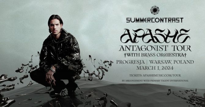 Apashe: Antagonist Tour with Brass Orchestra – Warszawa