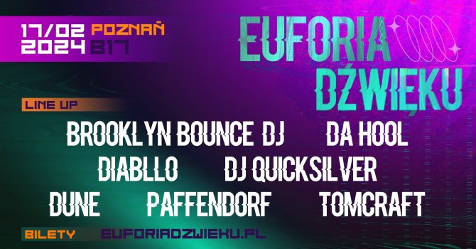 Euforia Dźwięku | Poznań B17 | 17.02