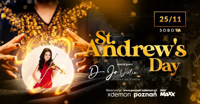 St. Andrew’s Day special guest: D Jo Violin