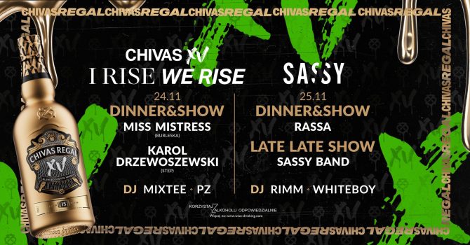 I RISE WE RISE | Andrzejkowy weekend w SASSY!