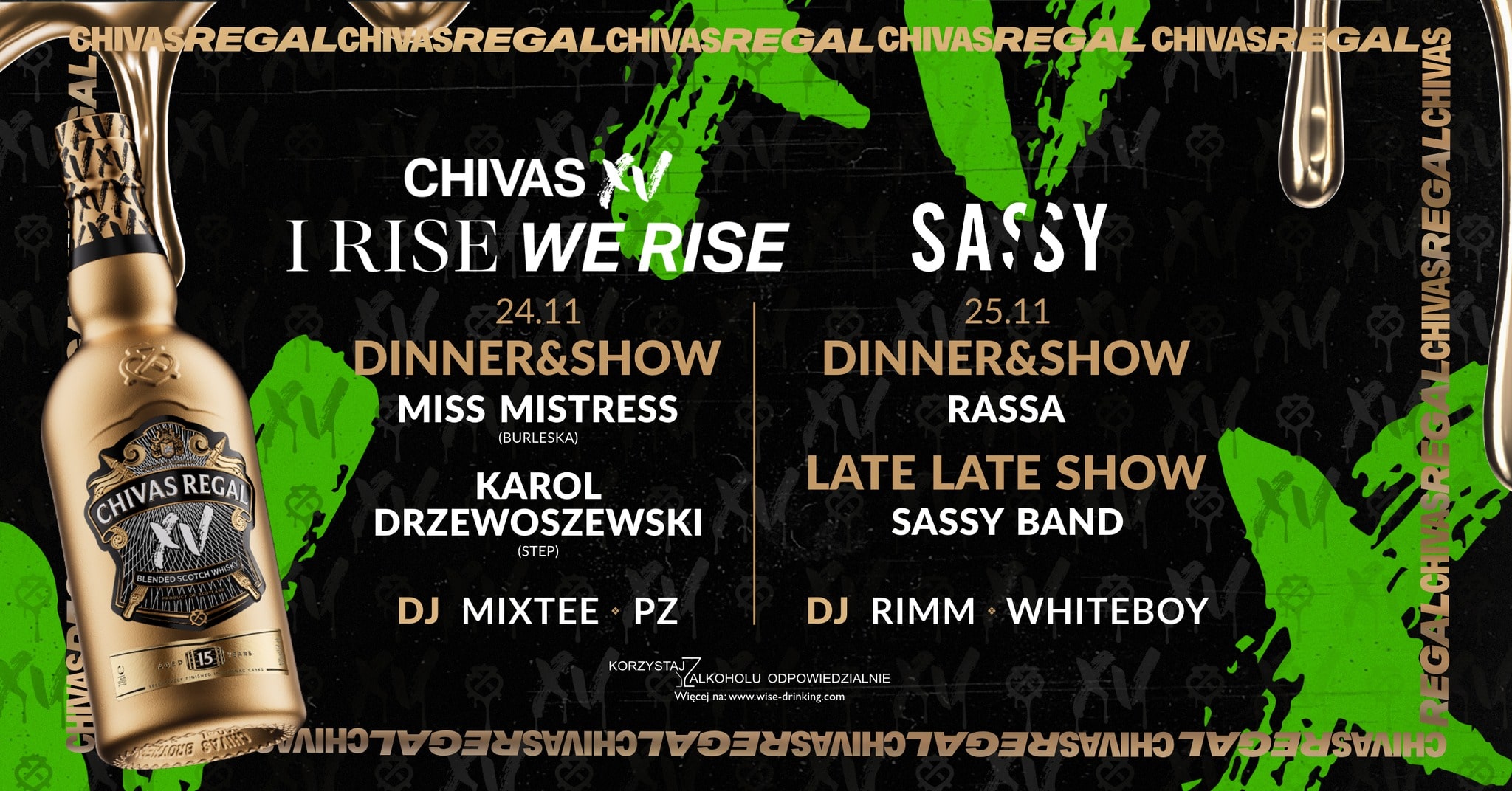 I RISE WE RISE | Andrzejkowy weekend w SASSY!