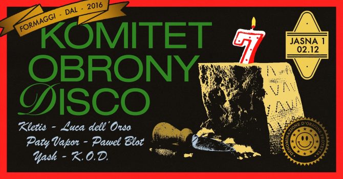 J1 | 7 years of Komitet Obrony Disco